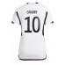 Cheap Germany Serge Gnabry #10 Home Football Shirt Women World Cup 2022 Short Sleeve